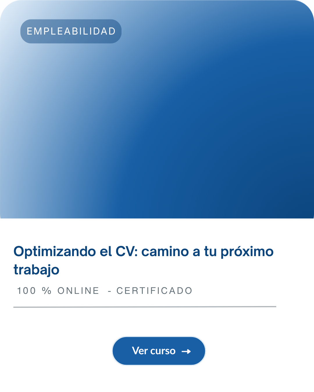 Camino al Próximo Trabajo: elaboración de CV y búsqueda laboral en entornos digitales
